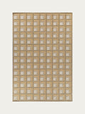 Aura Wool Dhurrie Rug — Gold