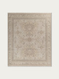 Inga Wool Hand-Knotted Rug — Ivory