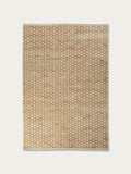 Iver Jute Dhurrie Rug — Natural