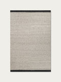 Sayer Wool Dhurrie Rug — Ivory