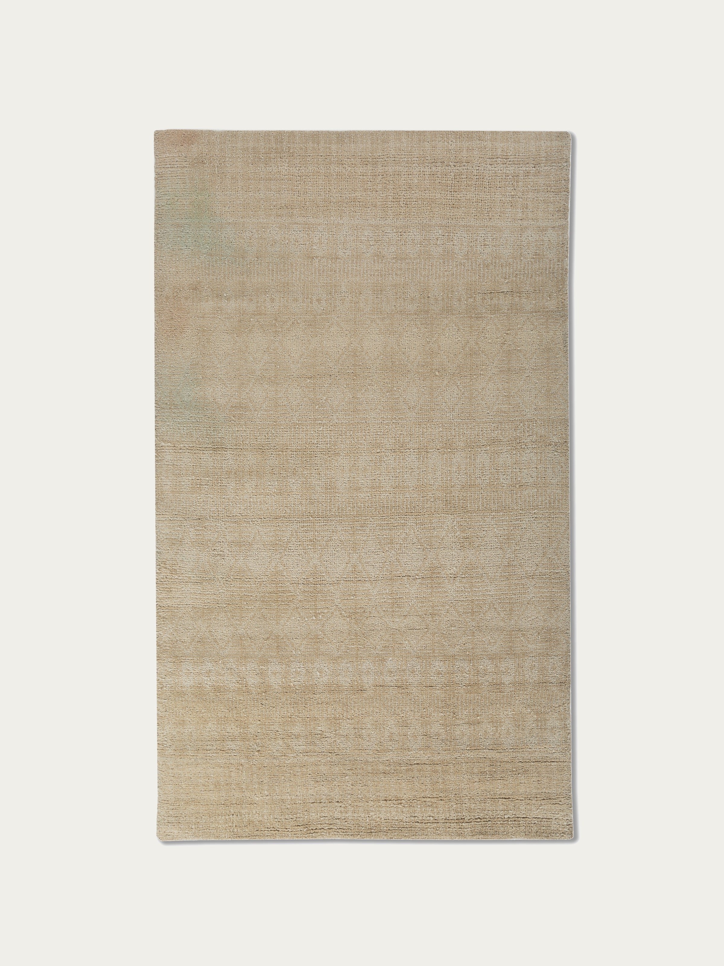Nest Wool Hand-Knotted Rug — Beige