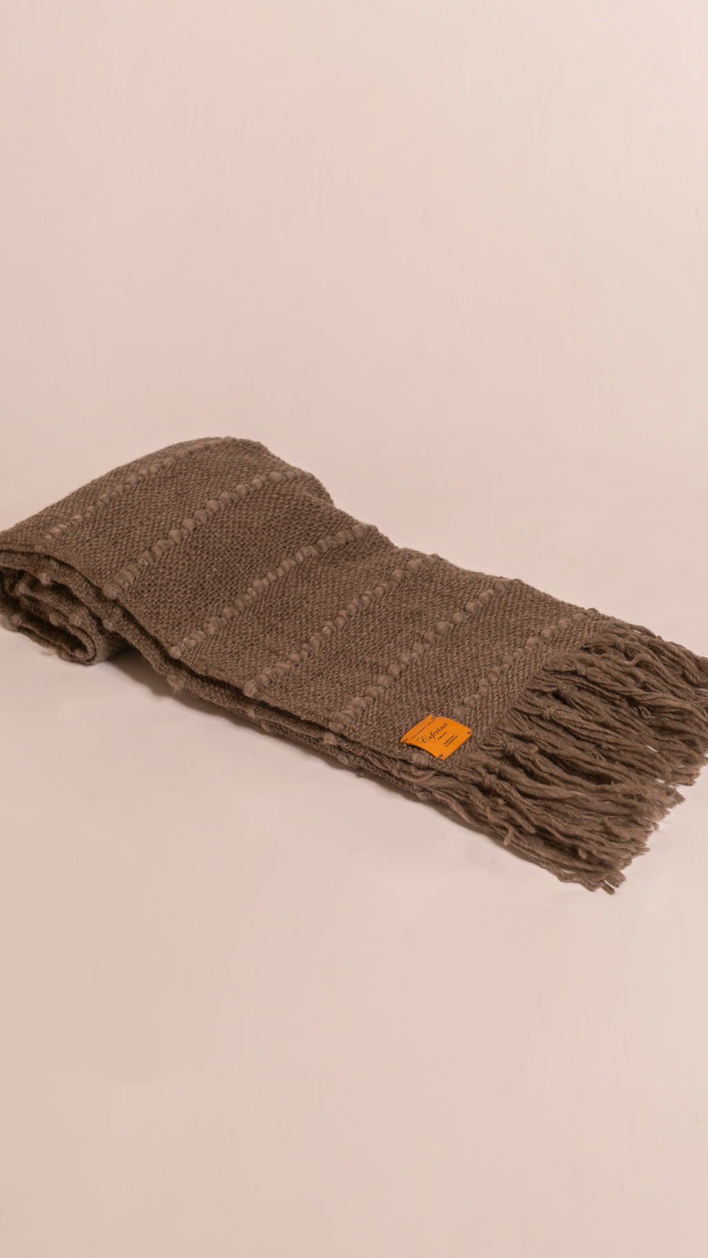 Clara Handwoven Wool Throw