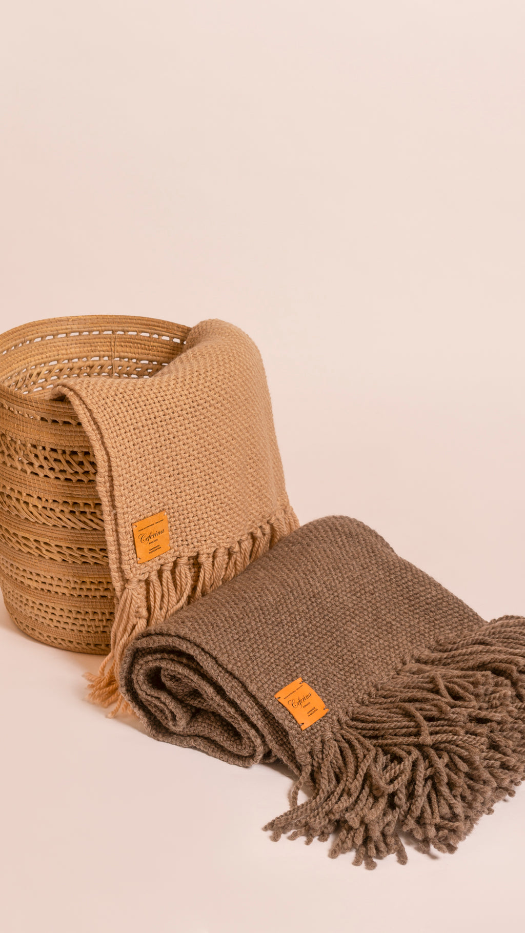 Delfina Handwoven Wool Throw