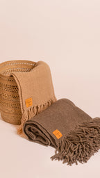 Delfina Handwoven Wool Throw