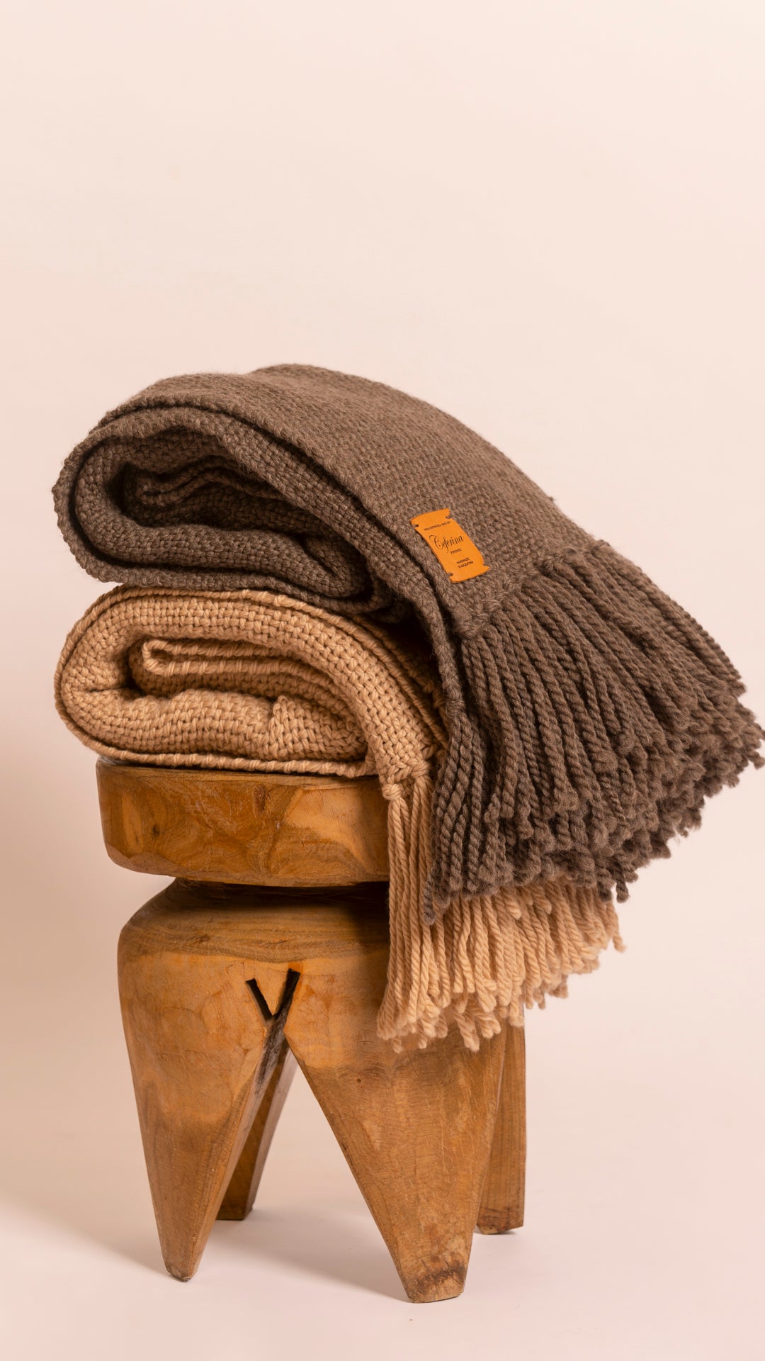 Delfina Handwoven Wool Throw