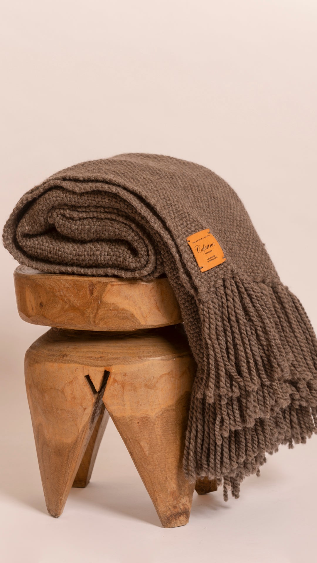 Delfina Handwoven Wool Throw