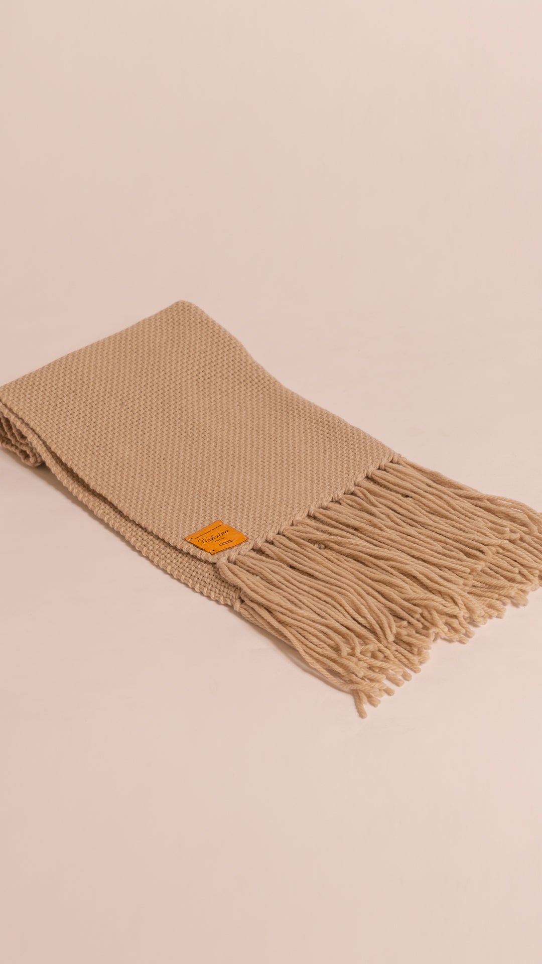Delfina Handwoven Wool Throw
