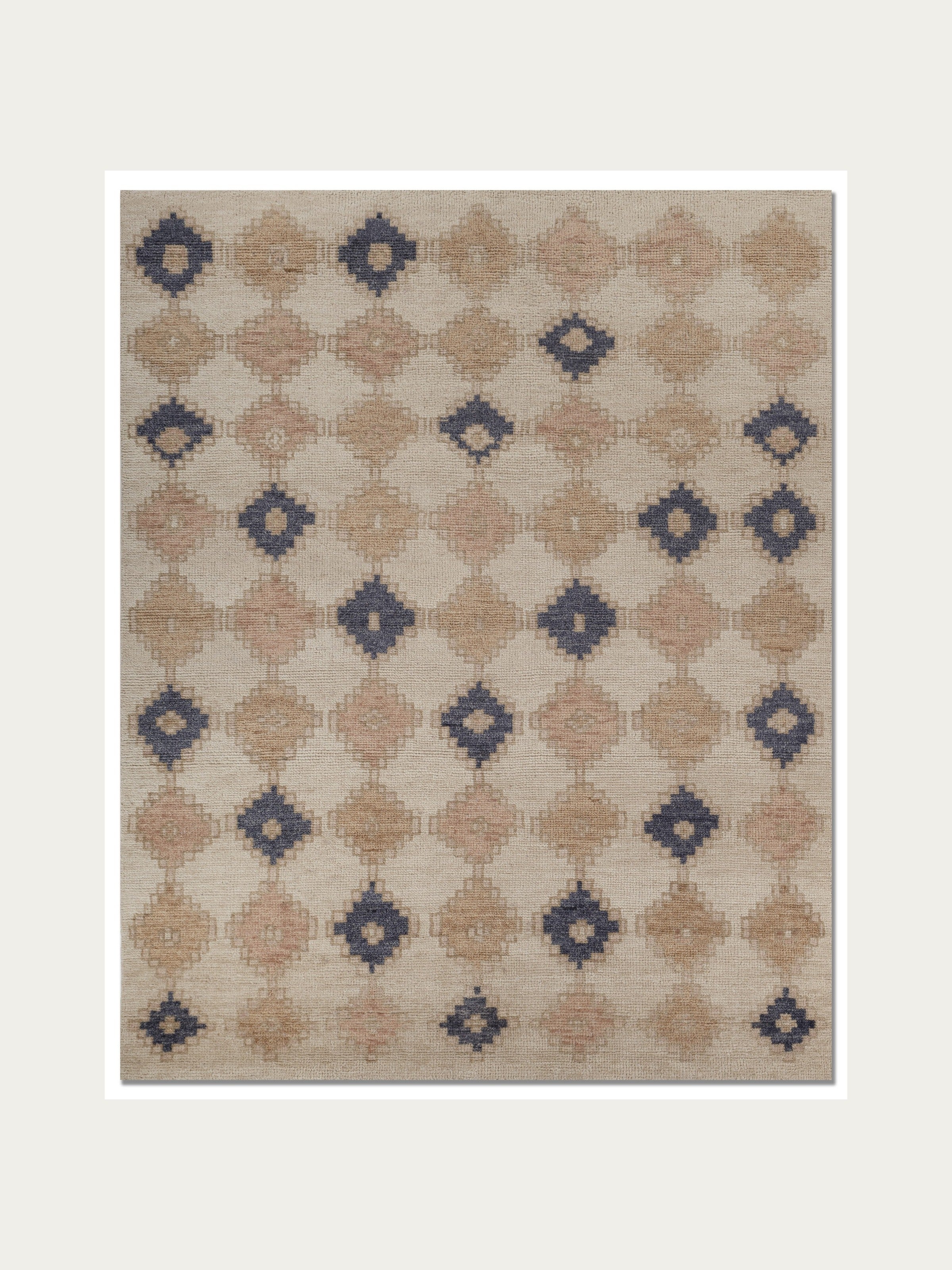 Linnea Hand-Knotted Wool Rug — Tan