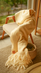 Veraline Handwoven Wool Throw